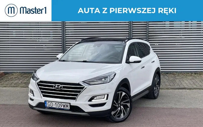 śląskie Hyundai Tucson cena 100850 przebieg: 158723, rok produkcji 2020 z Susz